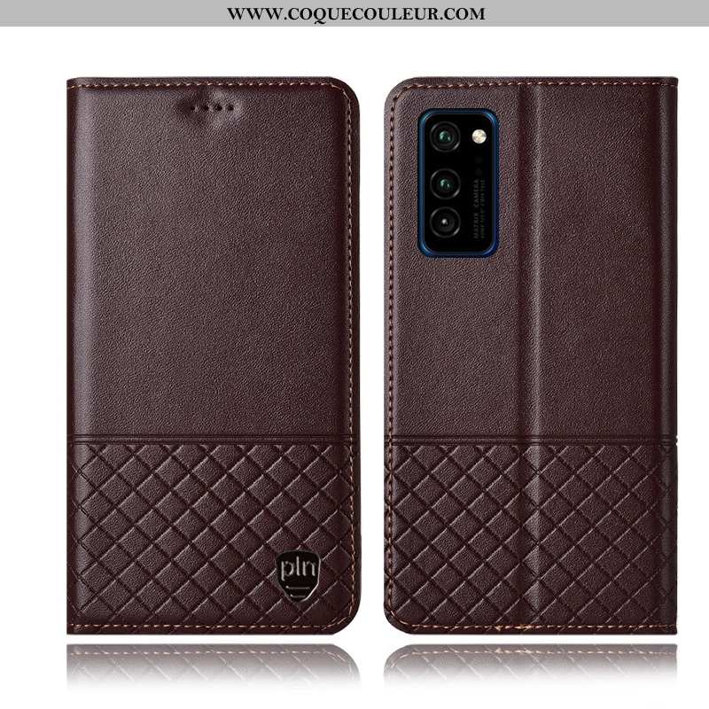 Housse Honor View30 Pro Cuir Véritable Étui Coque, Honor View30 Pro Protection Noir