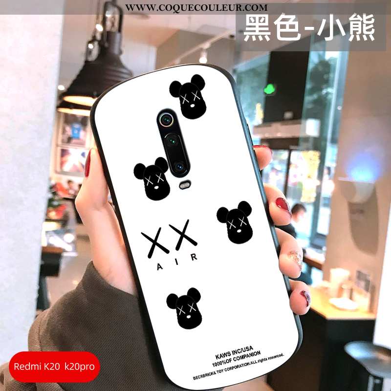 Étui Xiaomi Mi 9t Mode Incassable Tendance, Coque Xiaomi Mi 9t Protection Charmant Blanche