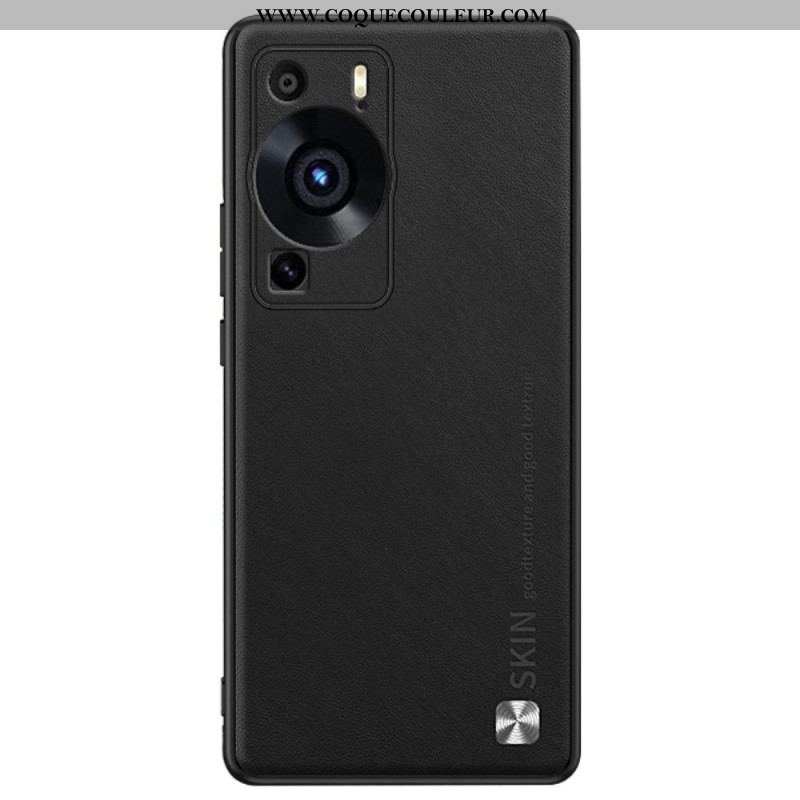 Coque Huawei P60 Pro Simili Cuir SKIN