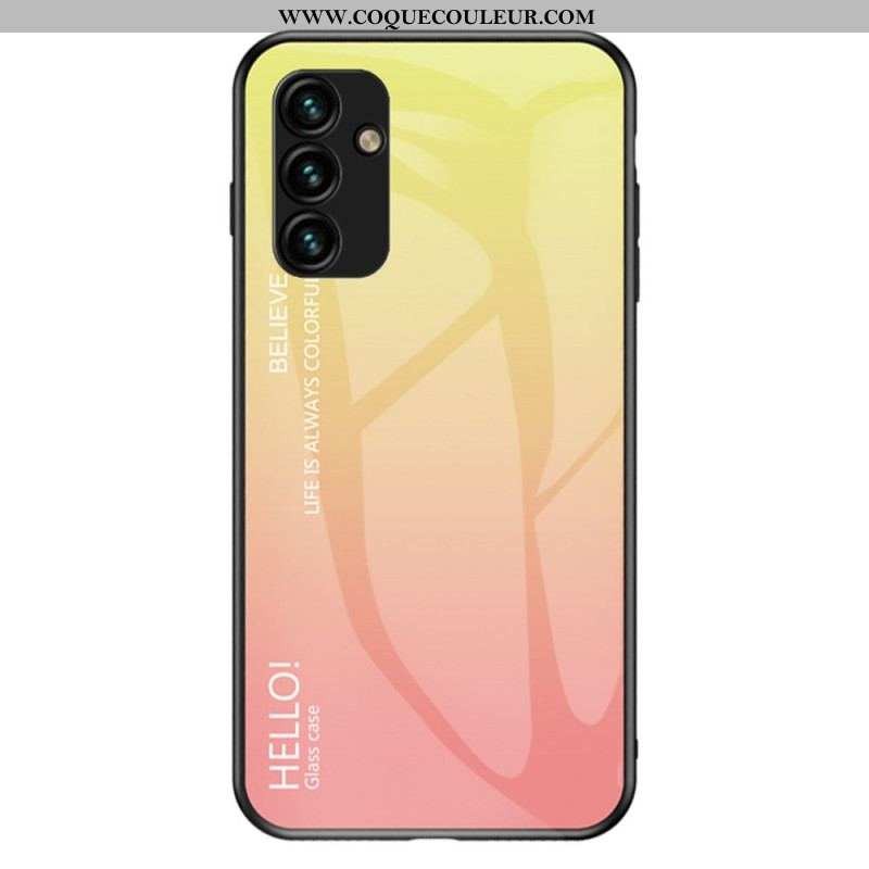 Coque Samsung Galaxy A14 5G / A14 Verre Trempé Hello