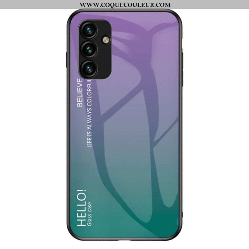 Coque Samsung Galaxy A14 5G / A14 Verre Trempé Hello