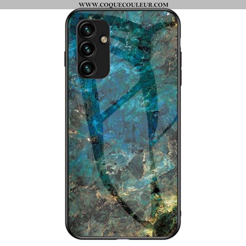 Coque Samsung Galaxy A14 5G / A14 Verre Trempé Marbré