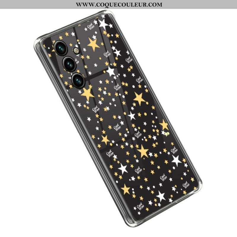 Coque Samsung Galaxy A14 5G / A14 Étoiles / Coeurs