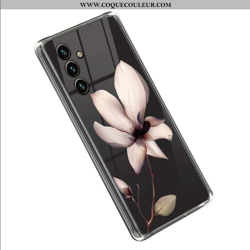 Coque Samsung Galaxy A14 5G / A14 Transparente Florale