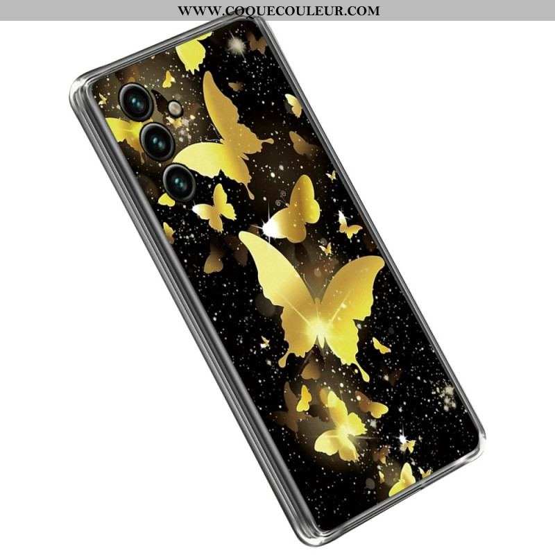 Coque Samsung Galaxy A14 5G / A14 Vol de Papillons