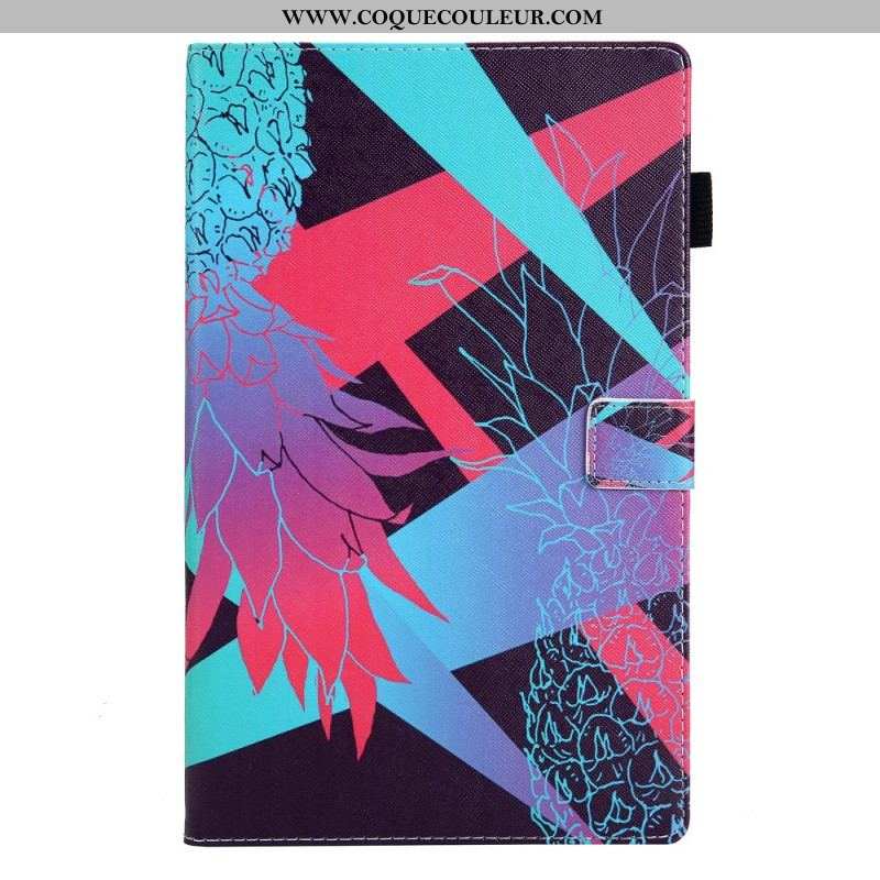 Housse Samsung Galaxy Tab A8 (2021) Design Ananas