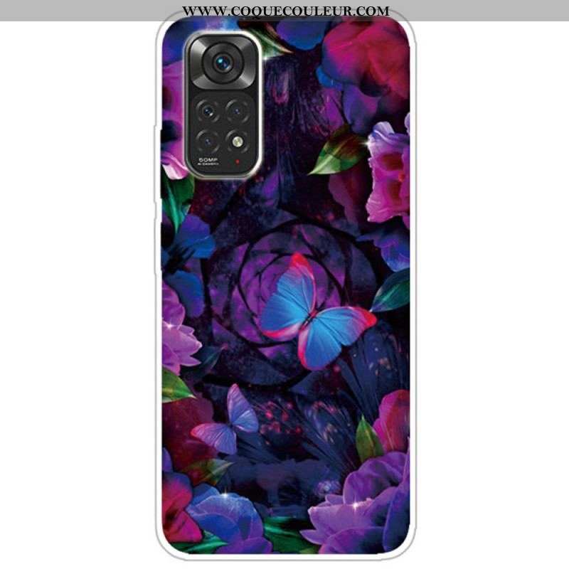 Coque Xiaomi Redmi Note 11 Pro / Note 11 Pro 5G Variation Papillons