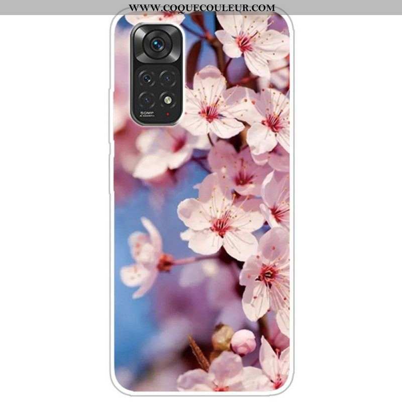 Coque Xiaomi Redmi Note 11 Pro / Note 11 Pro 5G Fleurs Réalistes