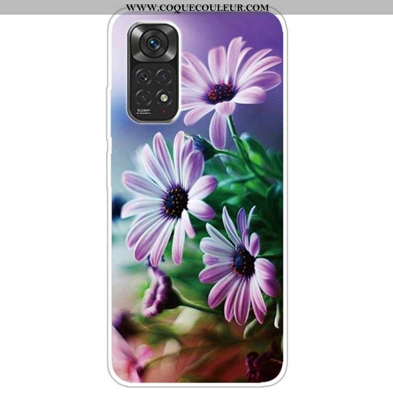 Coque Xiaomi Redmi Note 11 Pro / Note 11 Pro 5G Fleurs Réalistes