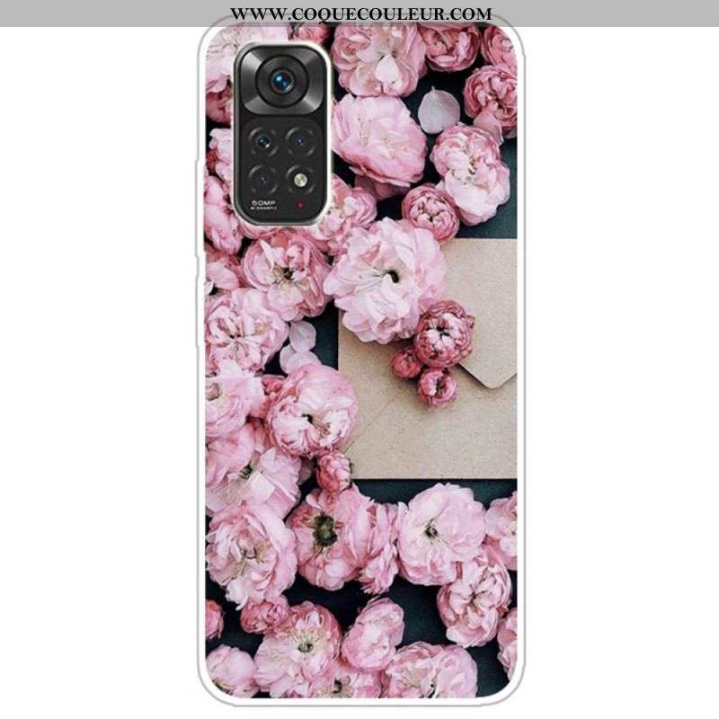 Coque Xiaomi Redmi Note 11 Pro / Note 11 Pro 5G Fleurs Intenses