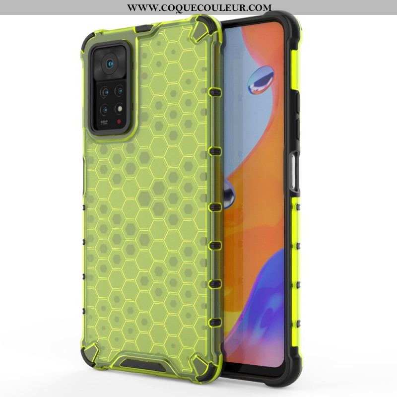 Coque Xiaomi Redmi Note 11 Pro / Note 11 Pro 5G Style Nid d'Abeille