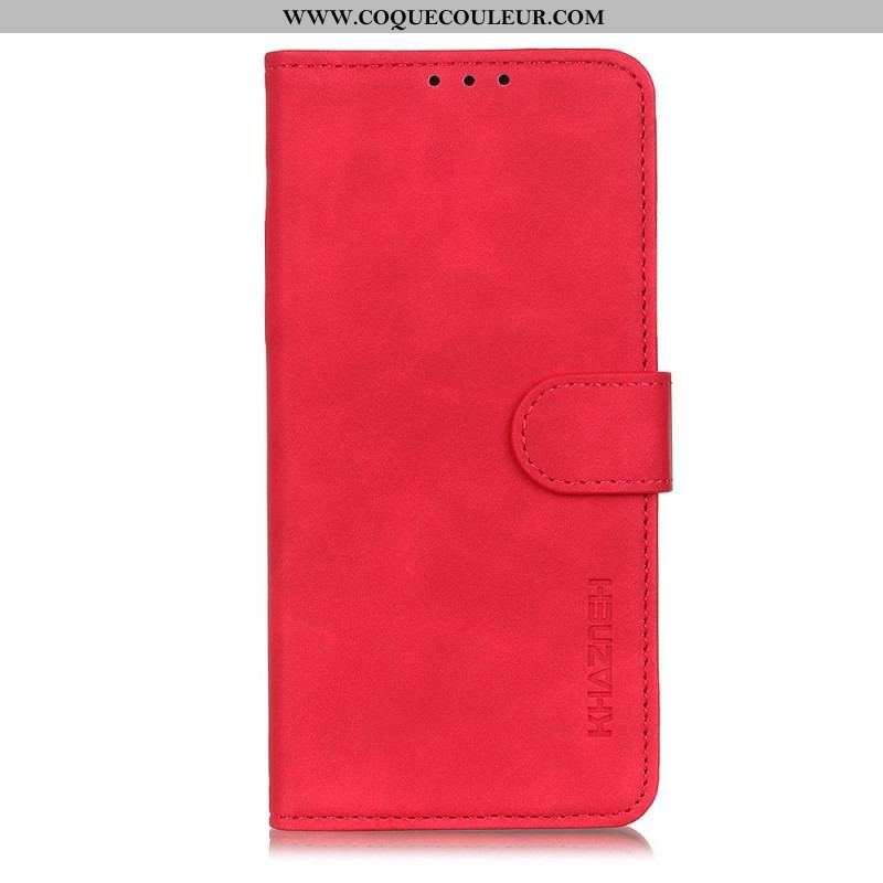 Housse Xiaomi Redmi Note 11 Pro / Note 11 Pro 5G Effet Cuir Vintage KHAZNEH