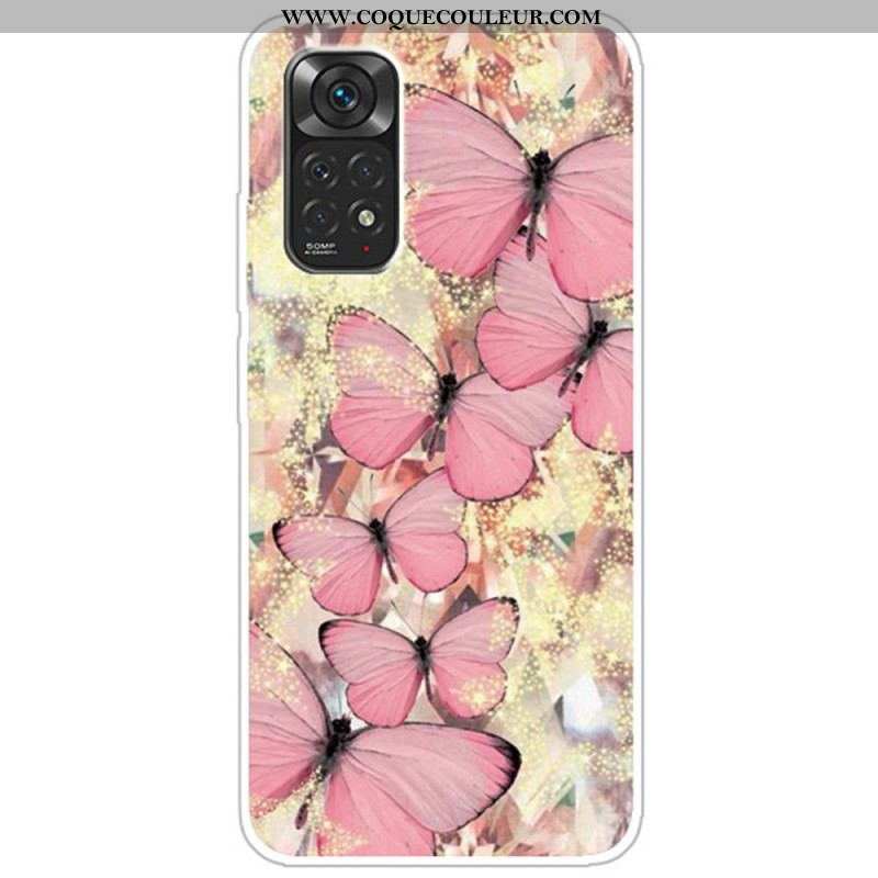 Coque Xiaomi Redmi Note 11 Pro / Note 11 Pro 5G Papillons Royaux