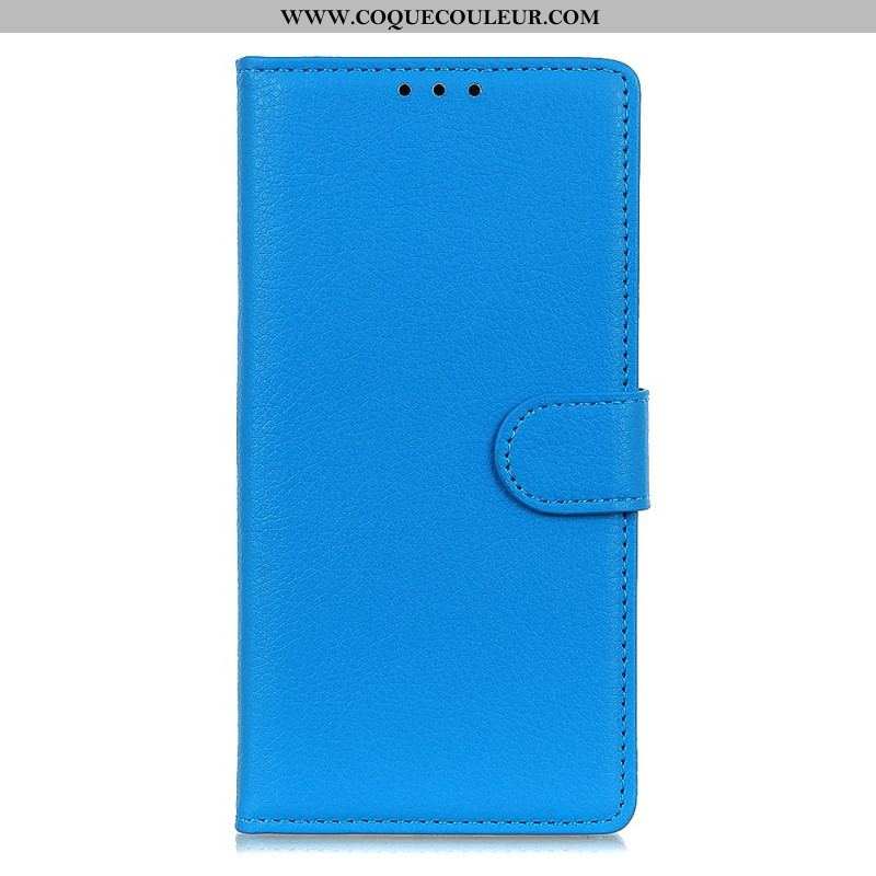 Housse Xiaomi Redmi Note 11 Pro / Note 11 Pro 5G Simili Cuir Litchi Traditionnel