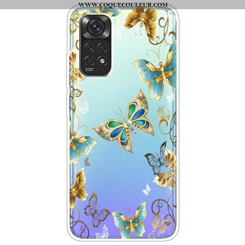 Coque Xiaomi Redmi Note 11 Pro / Note 11 Pro 5G Vol de Papillons