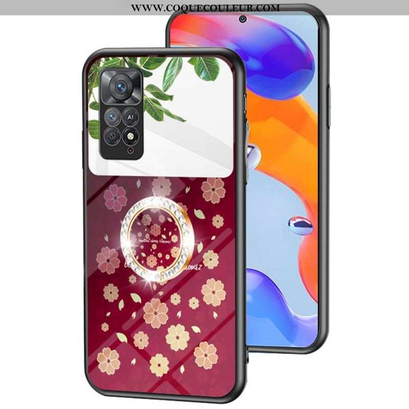 Coque Xiaomi Redmi Note 11 Pro / Note 11 Pro 5G Miroir avec Anneau Rotatif