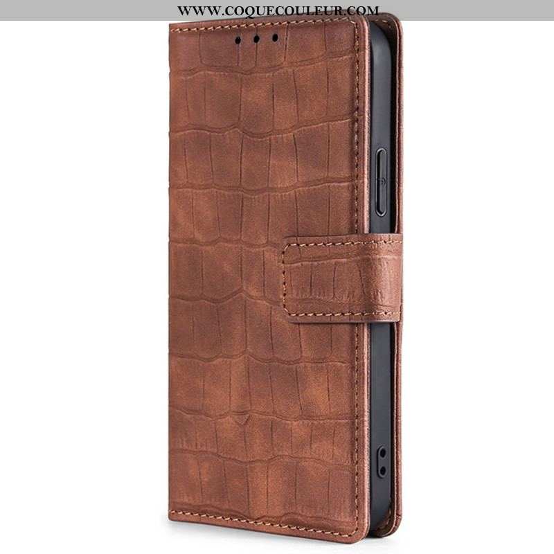 Housse Xiaomi Redmi Note 11 Pro / Note 11 Pro 5G Skin-Touch Crocodile