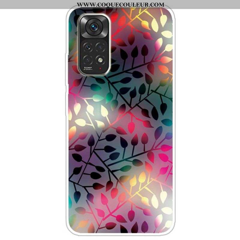 Coque Xiaomi Redmi Note 11 Pro / Note 11 Pro 5G Feuilles