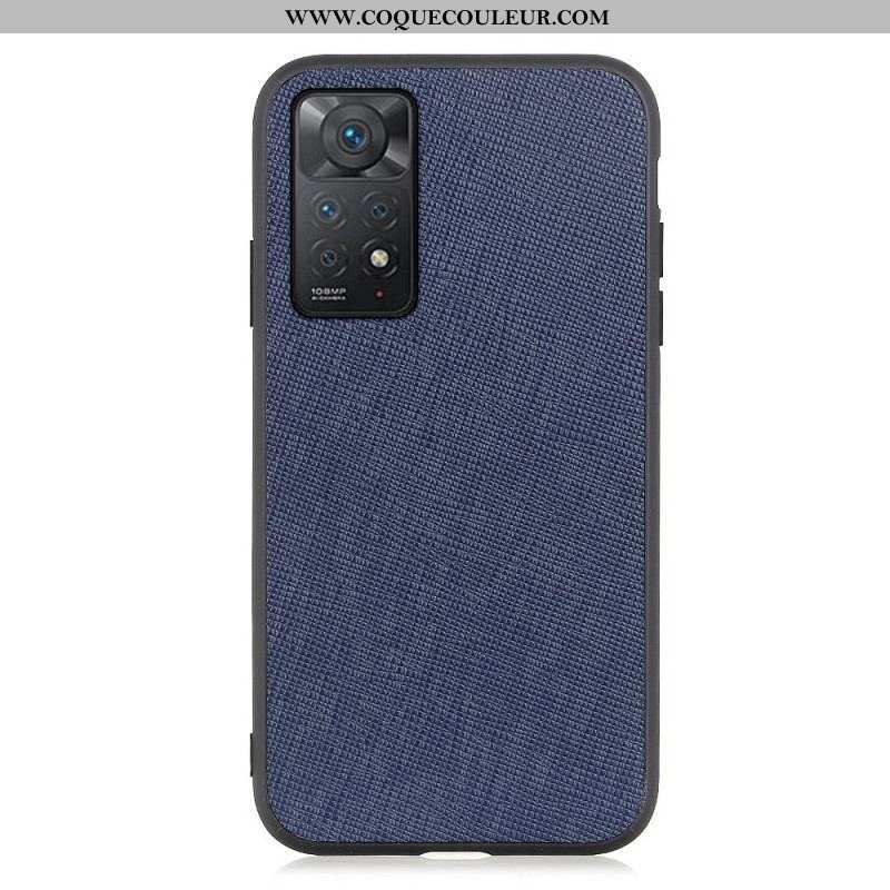 Coque Xiaomi Redmi Note 11 Pro / Note 11 Pro 5G Véritable Cuir Texturé