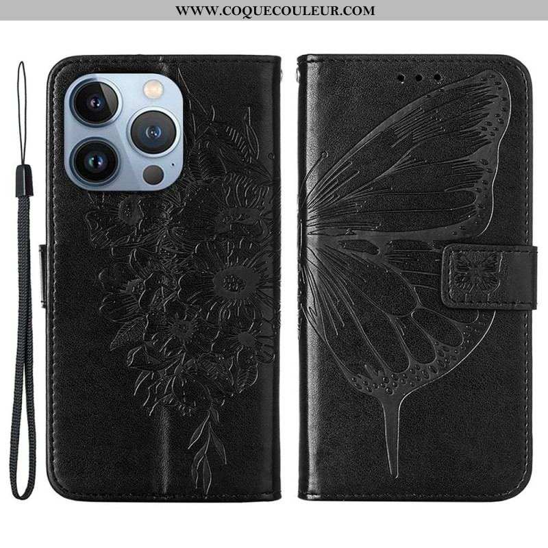 Housse iPhone 14 Plus Papillon Design