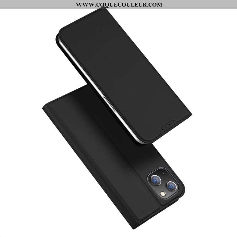 Flip Cover iPhone 15 Plus Skin-Pro series Dux Ducis