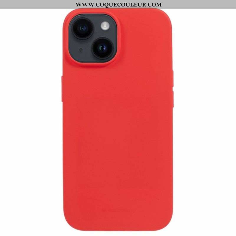 Coque iPhone 15 Plus Soft Feeling Mercury Goospery