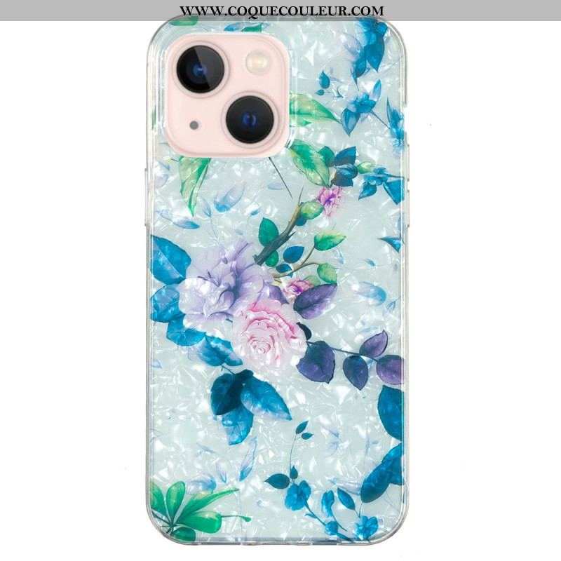 Coque iPhone 15 Plus Florale