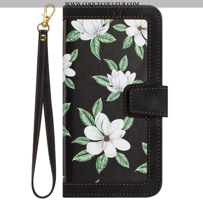 Housse iPhone 15 Plus Luxury Flowers