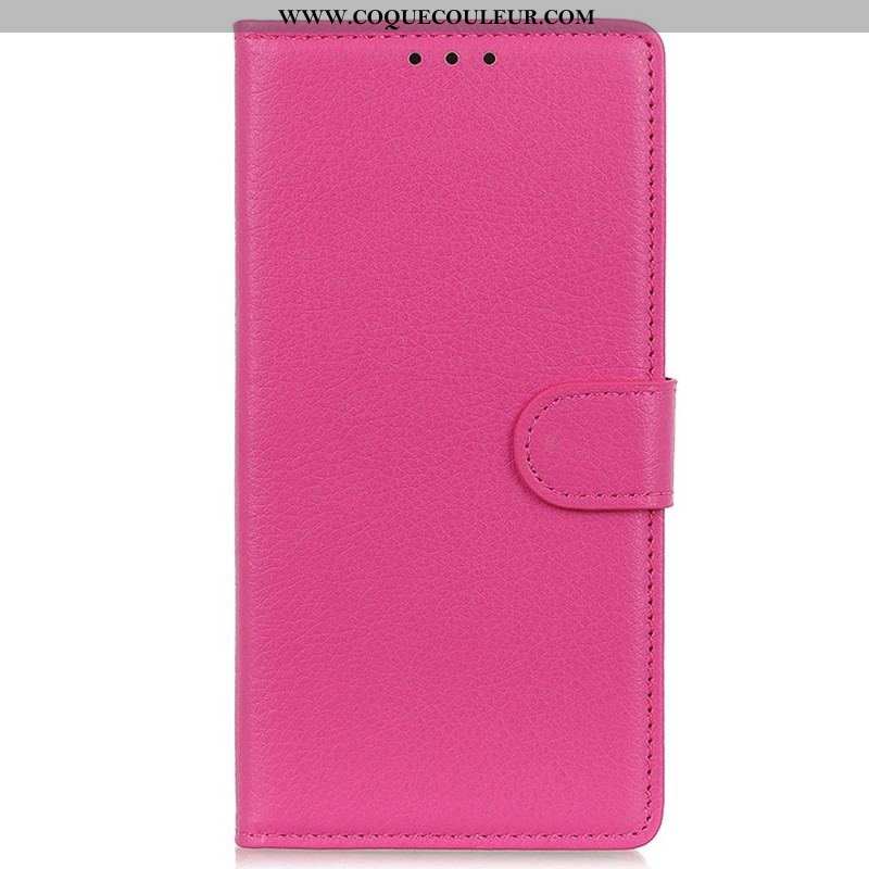 Housse iPhone 15 Plus Simili Cuir Traditionnel