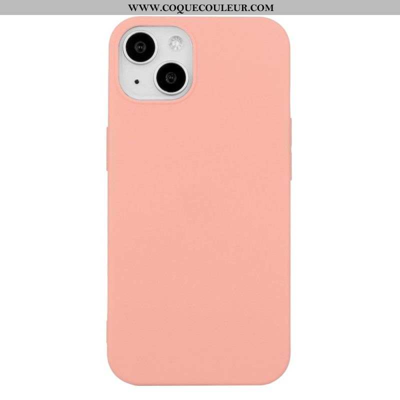 Coque iPhone 15 Plus Silicone Mat