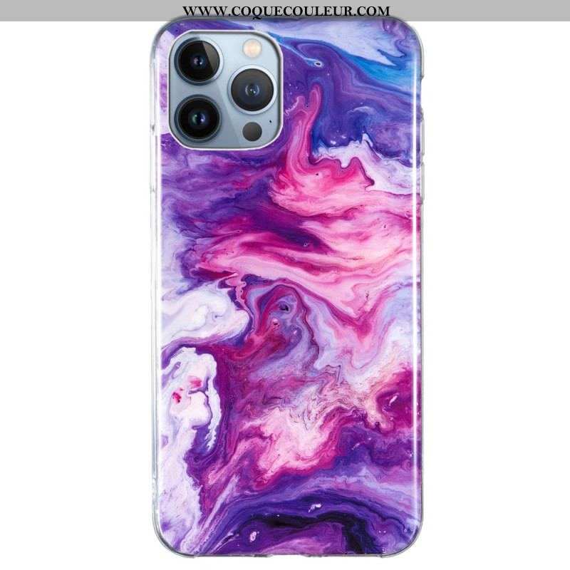 Coque iPhone 15 Pro Marbre Intense