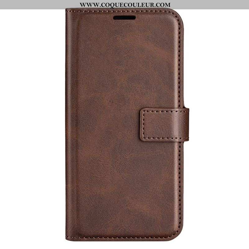 Housse iPhone 15 Style Cuir