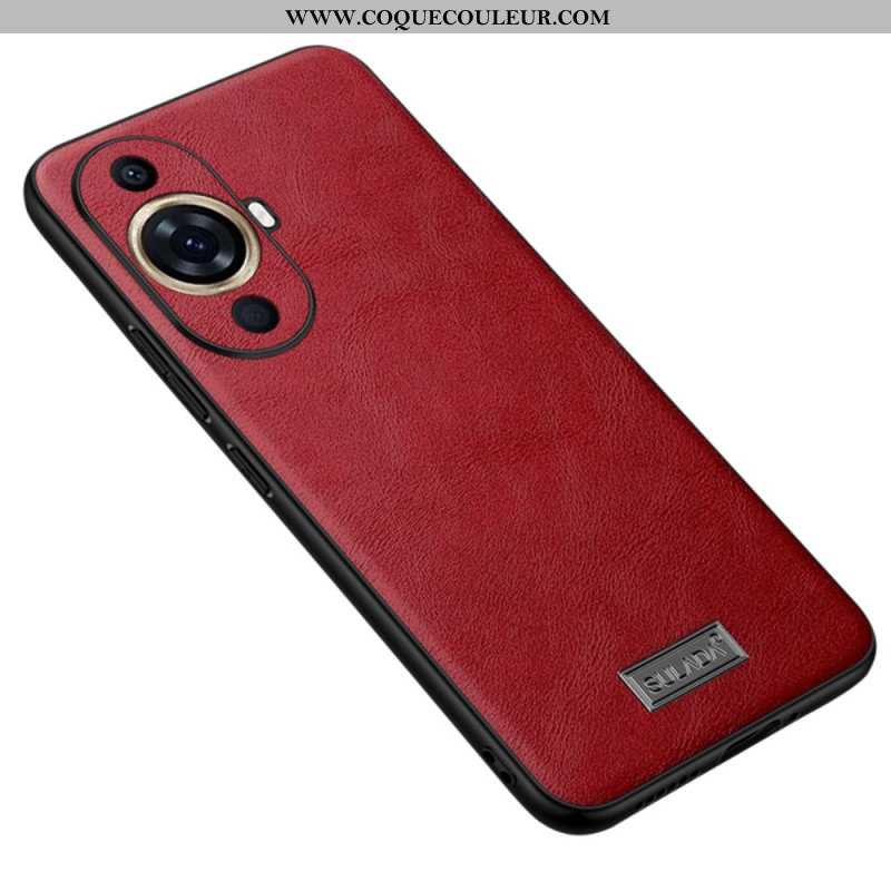 Coque Huawei Nova 11 Pro Simili Cuir SULADA