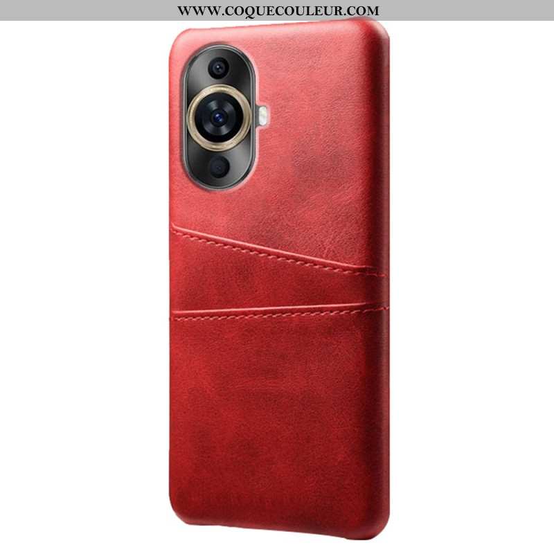 Coque Huawei Nova 11 Pro Double Porte-Cartes