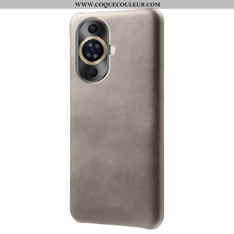 Coque Huawei Nova 11 Pro Effet Cuir