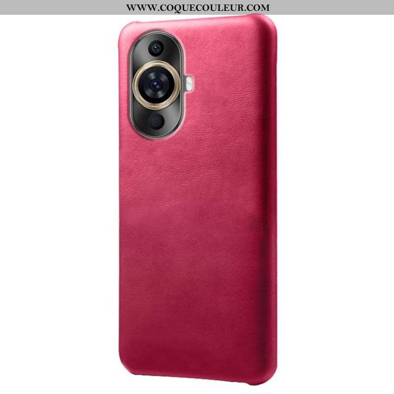 Coque Huawei Nova 11 Pro Effet Cuir