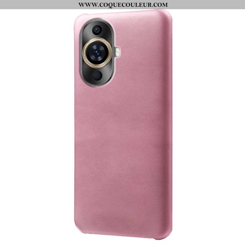 Coque Huawei Nova 11 Pro Effet Cuir