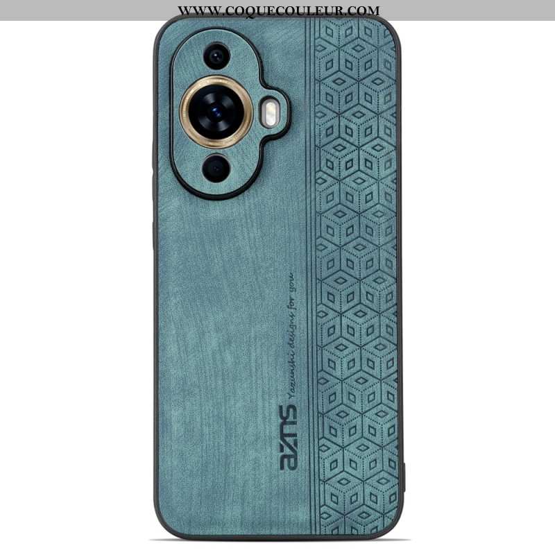 Coque Huawei Nova 11 Pro Effet Cuir AZNS