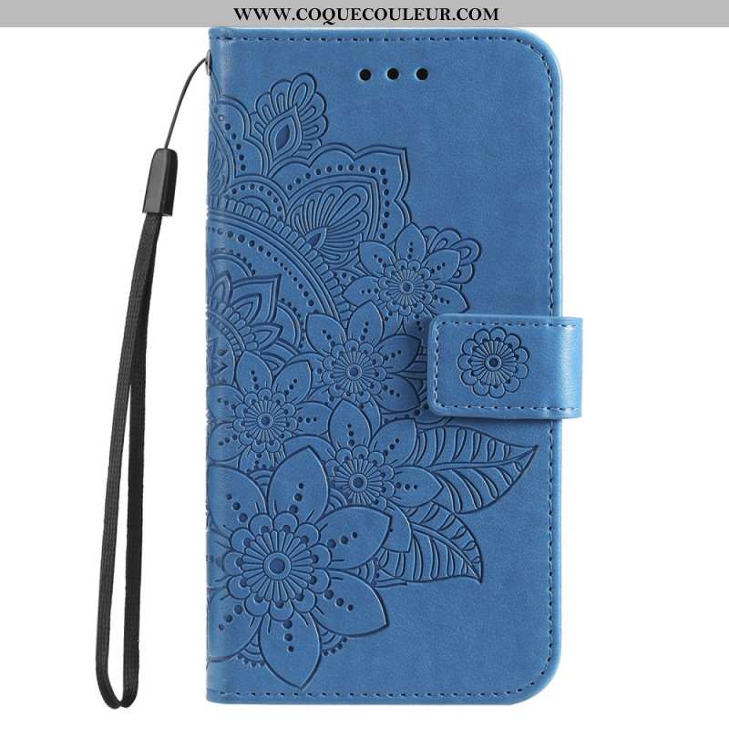 Housse Huawei Nova 12S Décor Mandala à Lanière