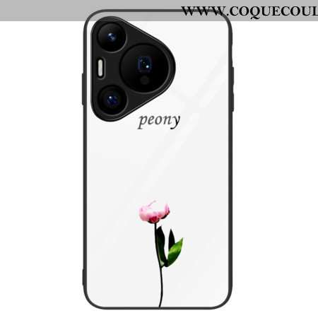 Coque Huawei Pura 70 Verre Trempé Pivoine