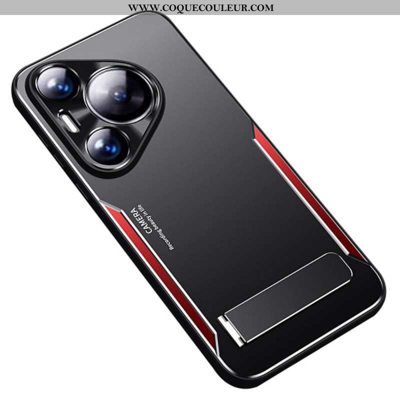 Coque Huawei Pura 70 Effet Métal Support