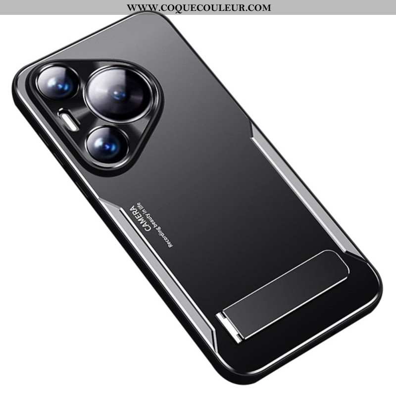 Coque Huawei Pura 70 Effet Métal Support