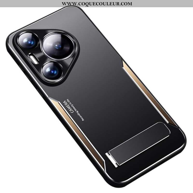 Coque Huawei Pura 70 Effet Métal Support