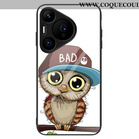 Coque Huawei Pura 70 Verre Trempé Bad hibou