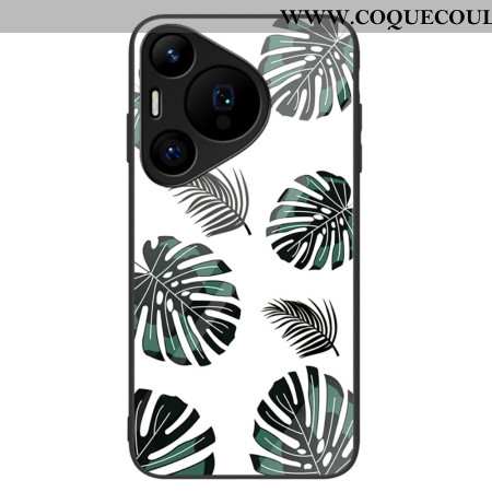 Coque Huawei Pura 70 Pro Feuilles Vertes