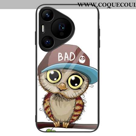 Coque Huawei Pura 70 Pro Verre Trempé Bad Hibou