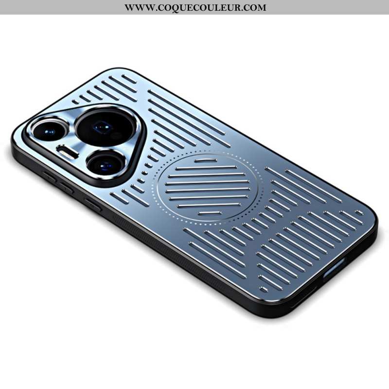 Coque Huawei Pura 70 Pro Effet Métal Magnétique