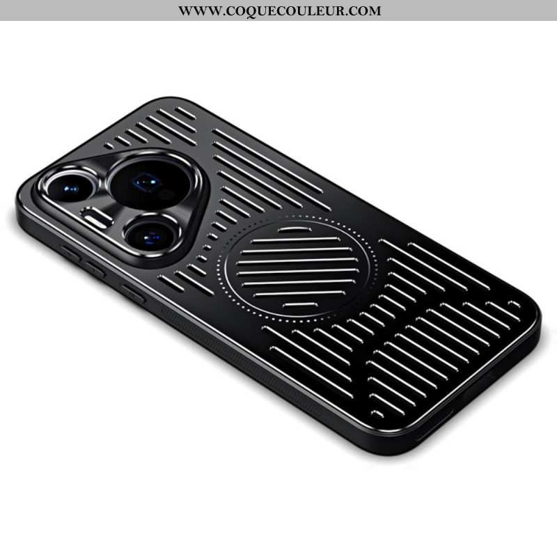 Coque Huawei Pura 70 Pro Effet Métal Magnétique