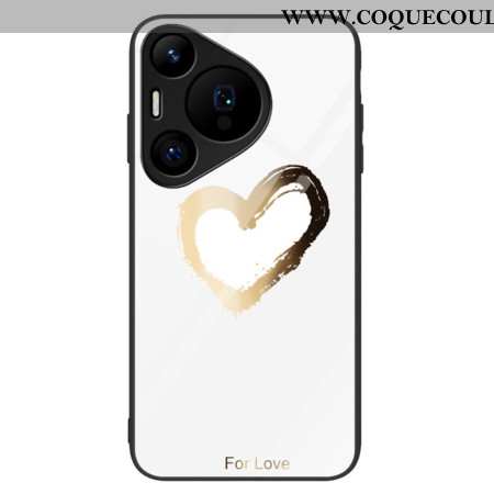 Coque Huawei Pura 70 Pro Coeur Doré