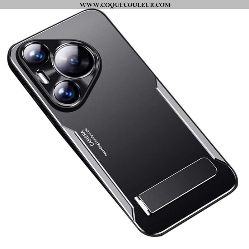 Coque Huawei Pura 70 Pro Effet Métal Support